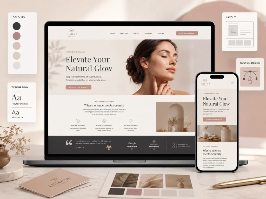Elevate Your Brand with Custom Squarespace Designs