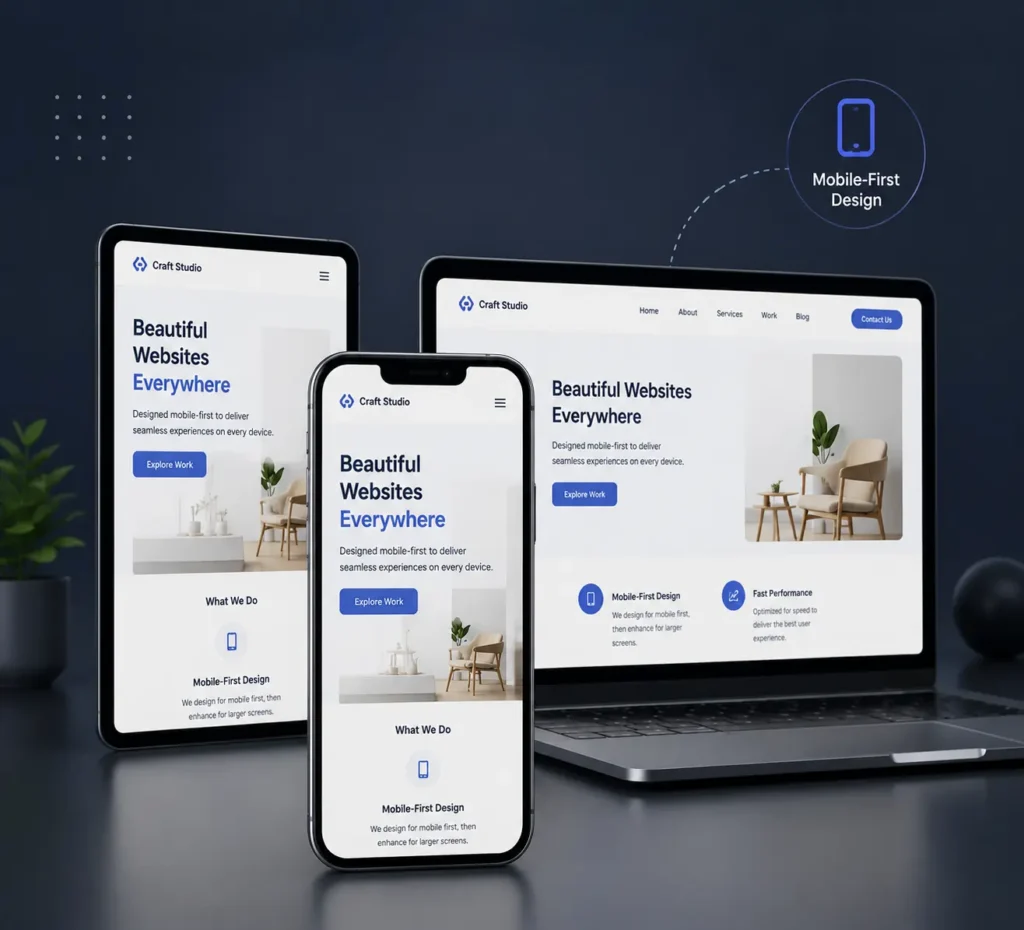 Mobile-first web design Mobile-first web design