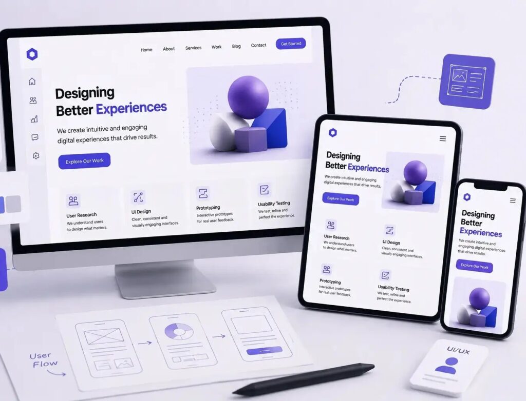 Modern UI-UX design Modern UI-UX design
