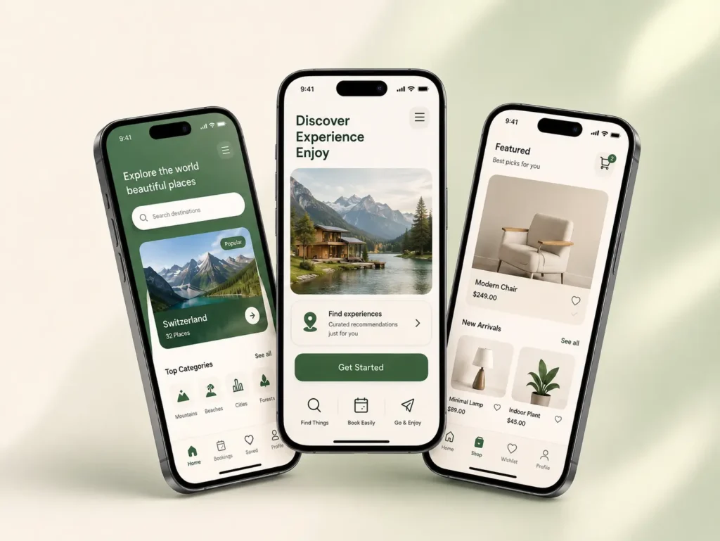 Modern smartphonesUI Modern smartphones UI